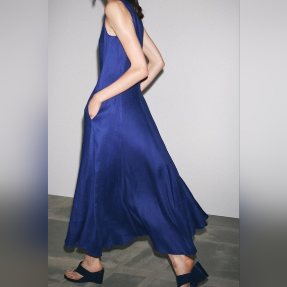 ZW COLLECTION LINEN BLEND DRESS SIZE XS - Picture 5 of 9